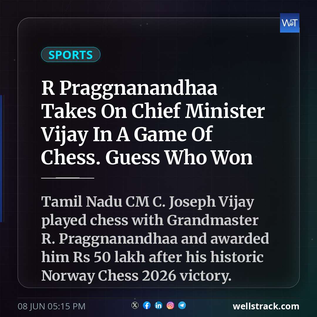 R Praggnanandhaa Takes On Chief Minister Vijay In A Game Of Chess. Guess Who Won