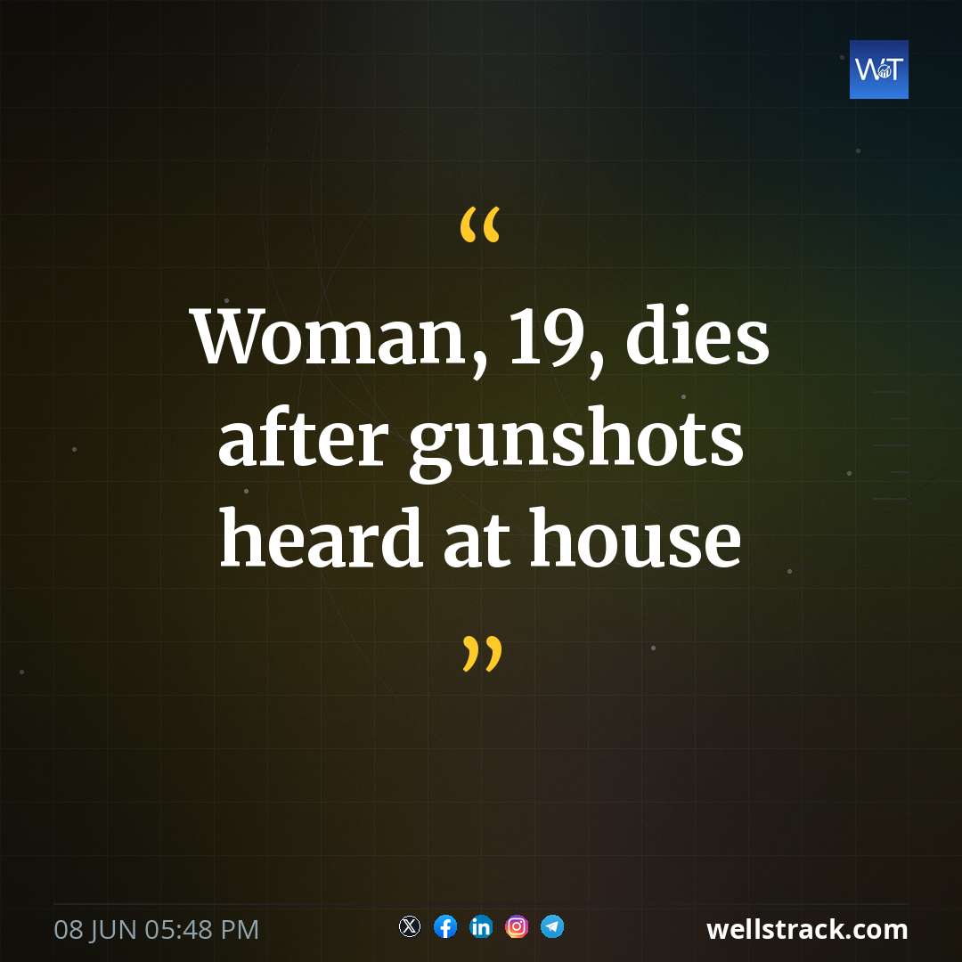 Woman, 19, dies after gunshots heard at house