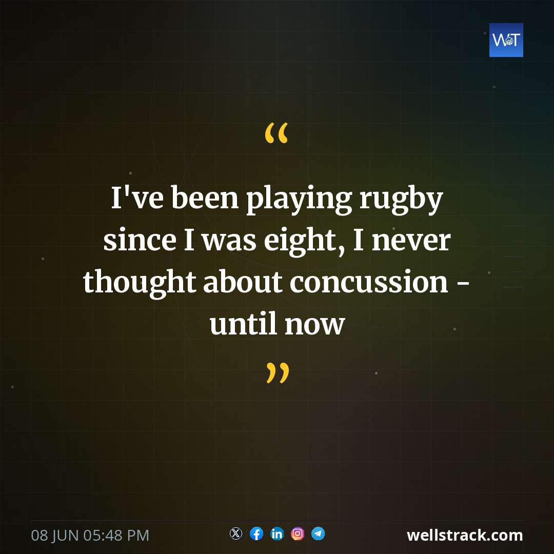I've been playing rugby since I was eight, I never thought about concussion - until now
