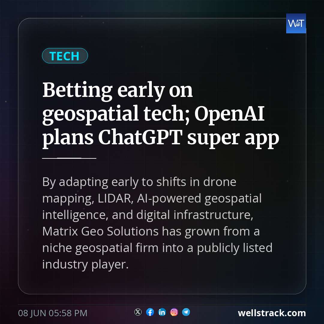Betting early on geospatial tech; OpenAI plans ChatGPT super app — WellsTrack