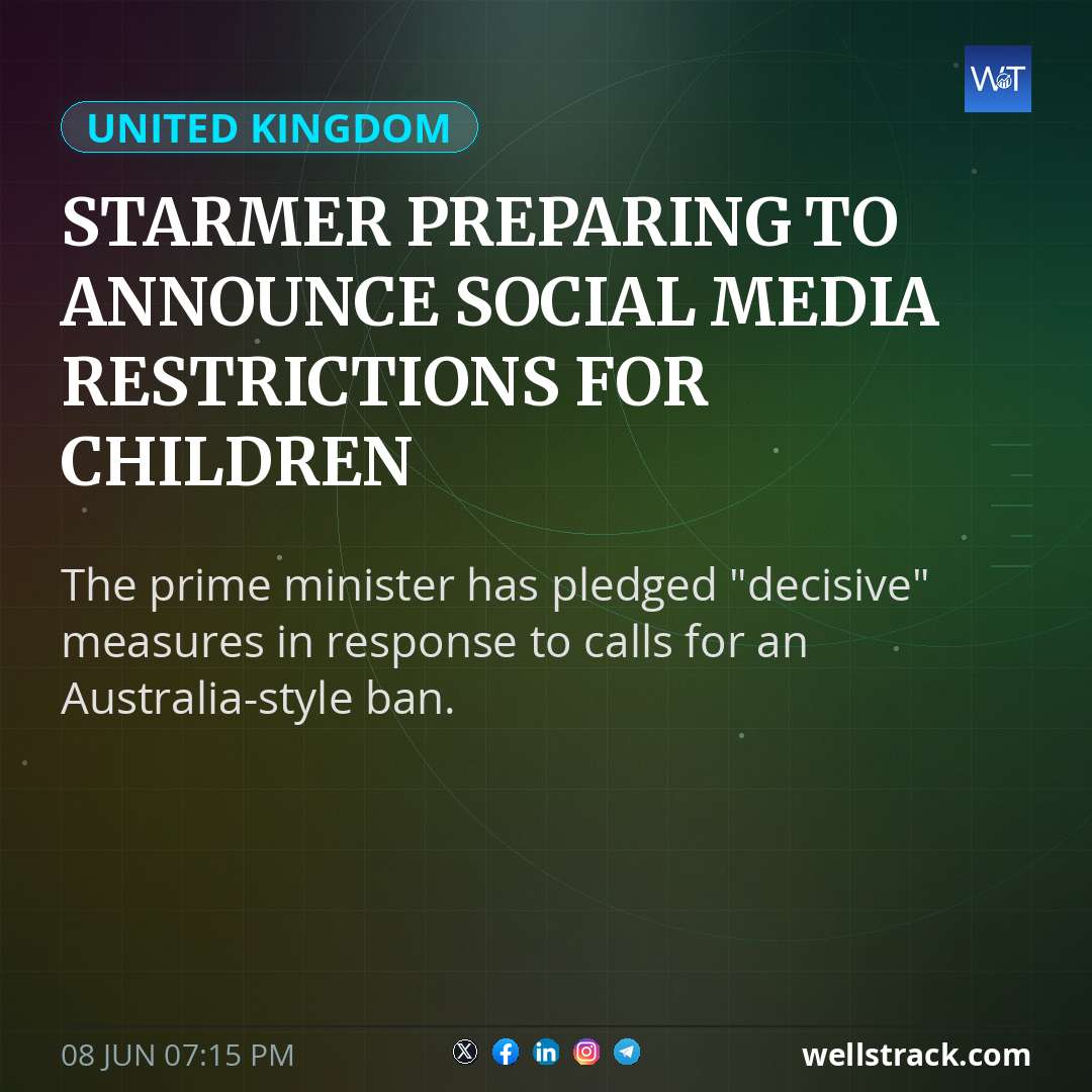 Starmer preparing to announce social media restrictions for children