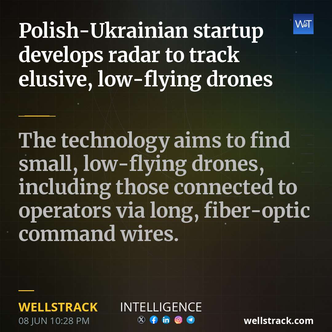 Polish-Ukrainian startup develops radar to track elusive, low-flying drones