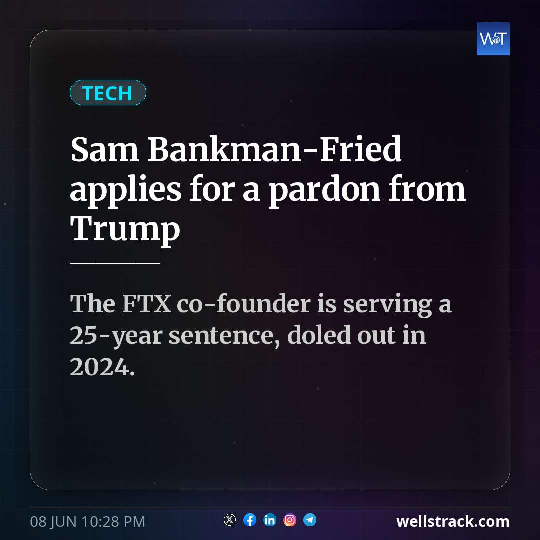 Sam Bankman-Fried applies for a pardon from Trump