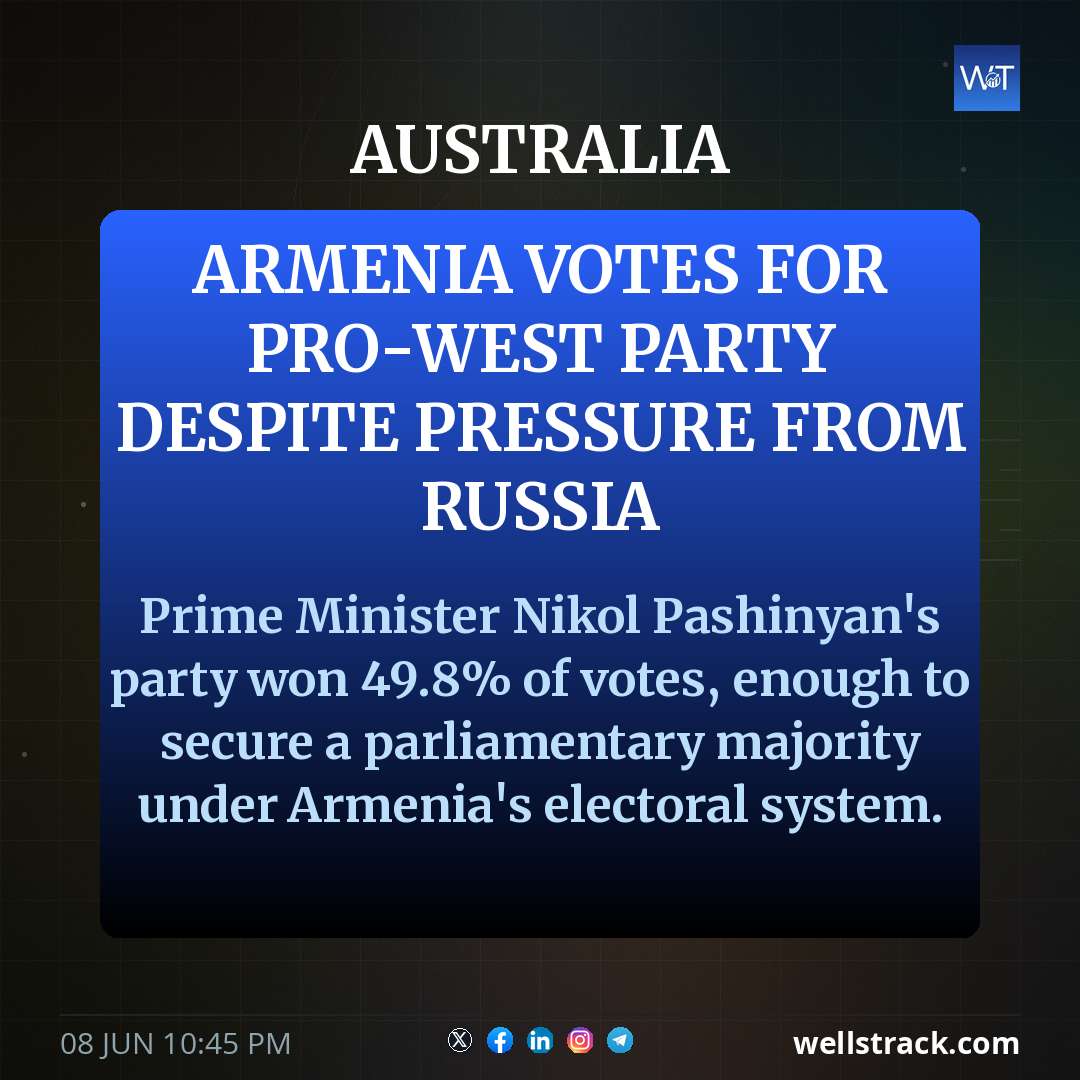 Armenia votes for pro-West party despite pressure from Russia