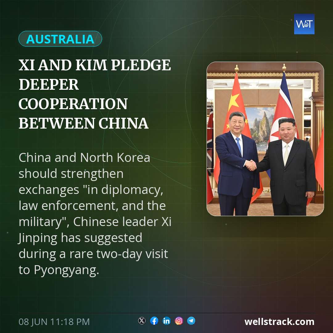 Xi and Kim pledge deeper cooperation between China and North Korea