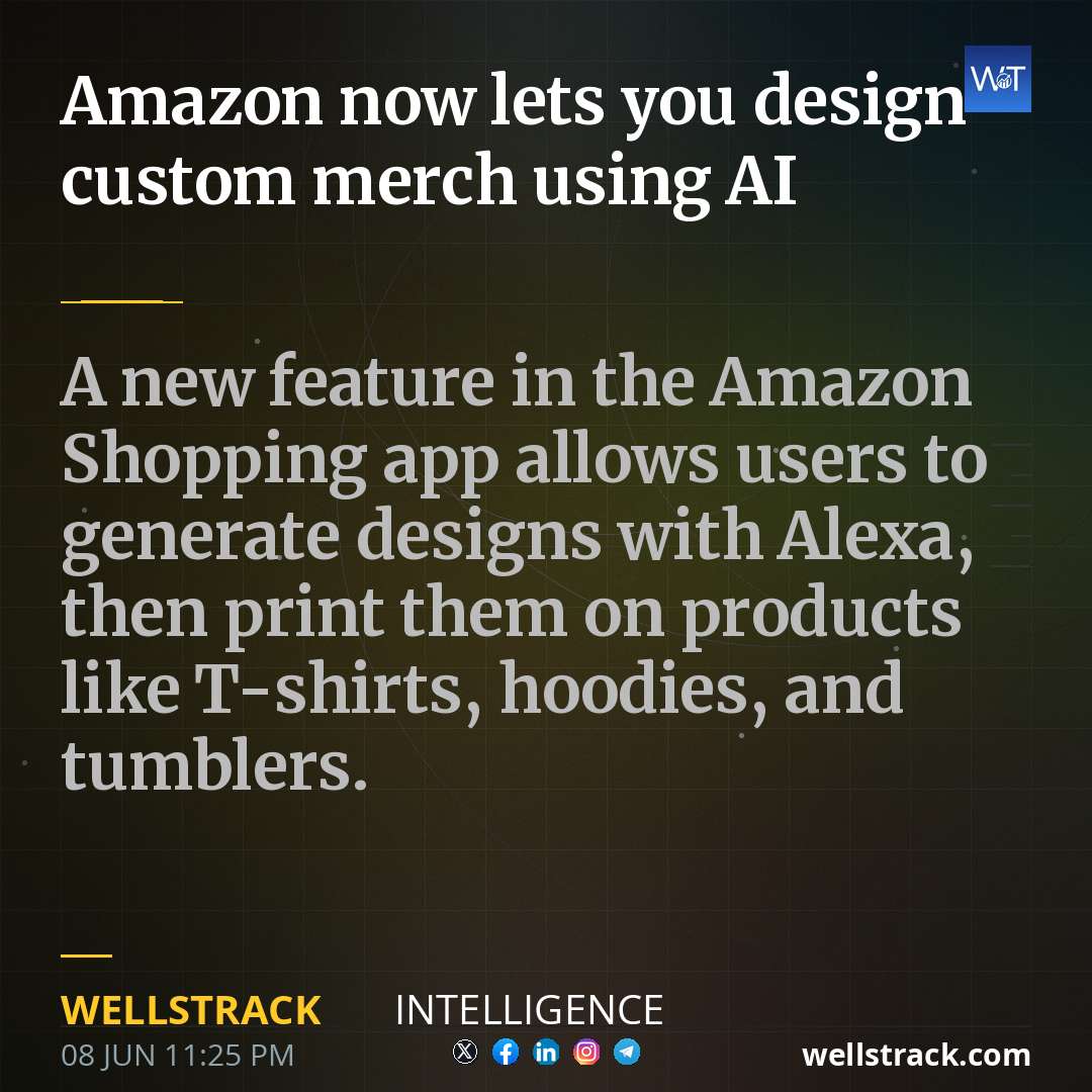 Amazon now lets you design custom merch using AI