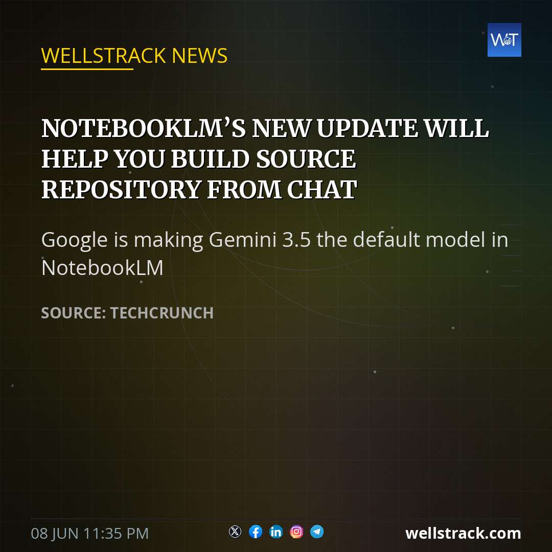 NotebookLM’s new update will help you build source repository from chat