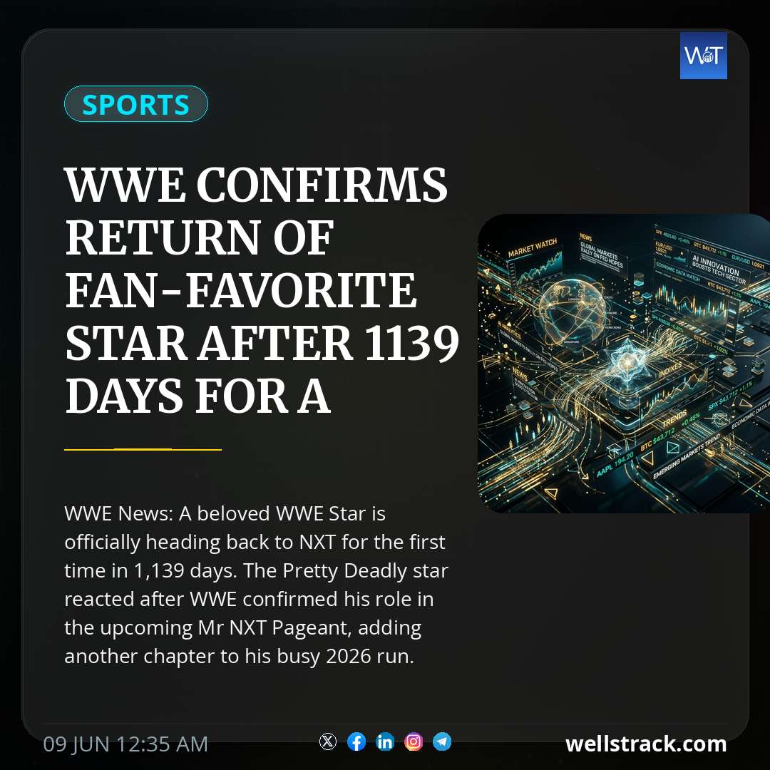 WWE Confirms Return Of Fan-Favorite Star After 1139 Days For A First-Of-Its-Kind Event