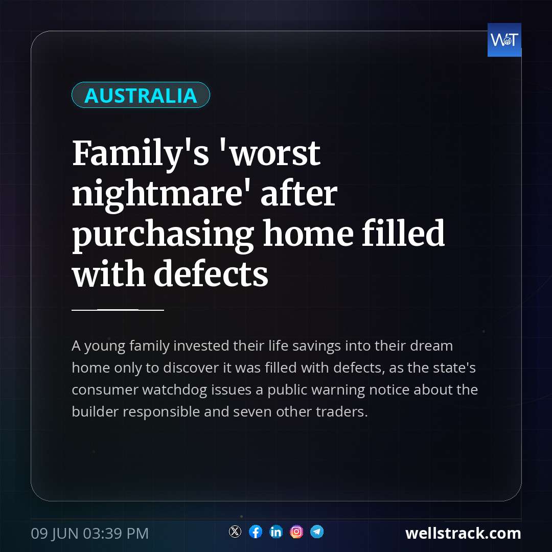 Family's 'worst nightmare' after purchasing home filled with defects — WellsTrack
