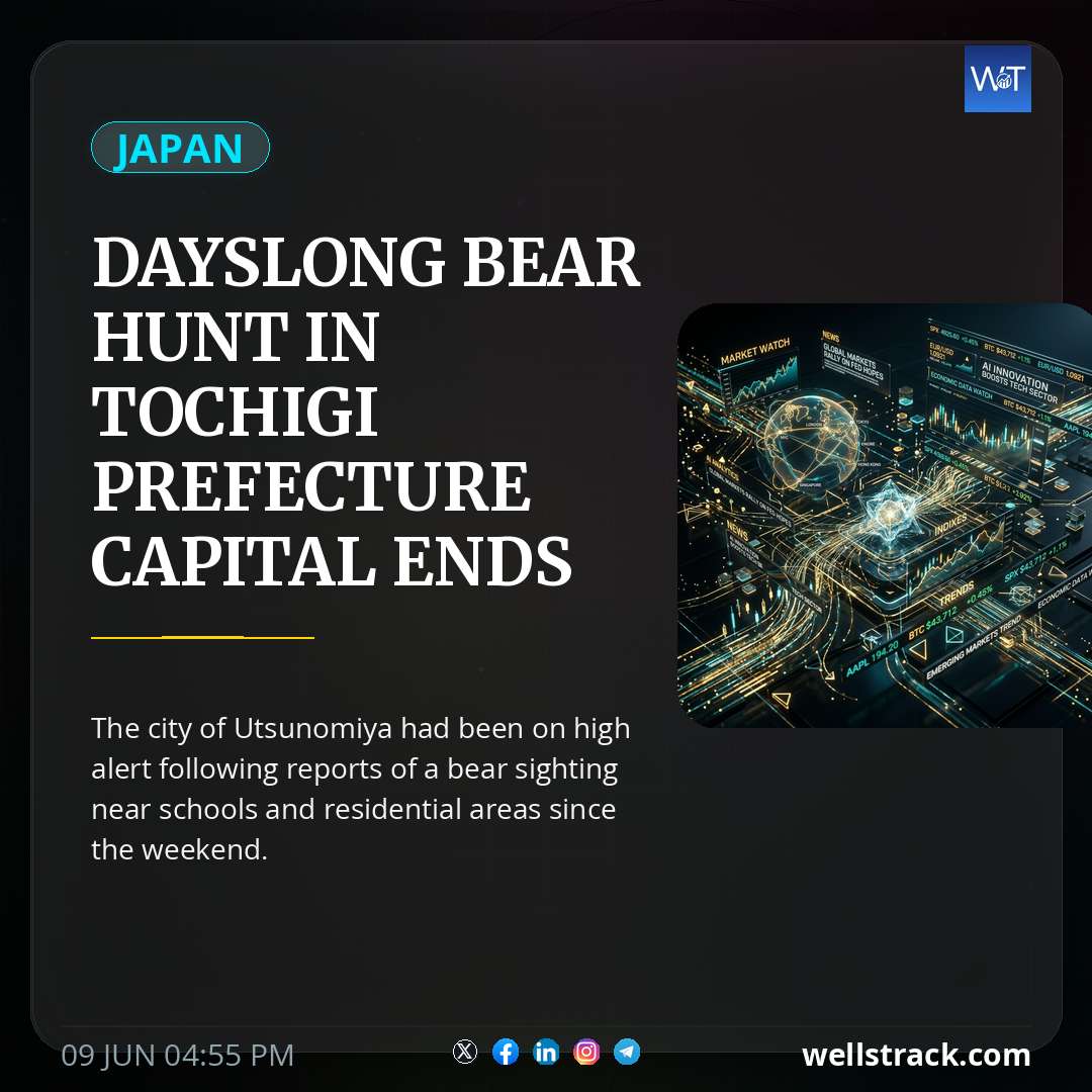 Dayslong bear hunt in Tochigi Prefecture capital ends with animal’s capture — WellsTrack