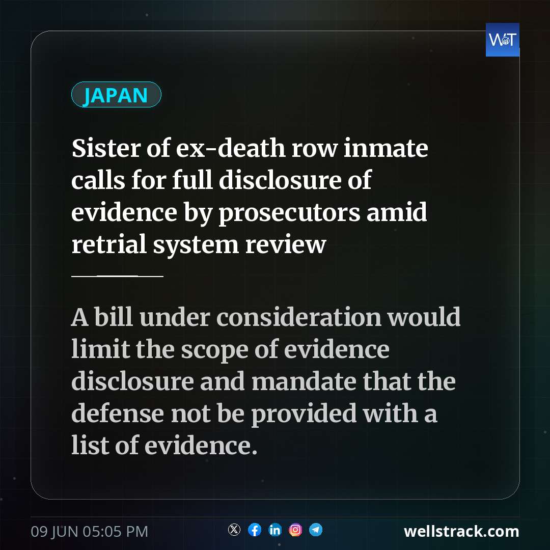 Sister of ex-death row inmate calls for full disclosure of evidence by prosecutors amid retrial system review — WellsTrack