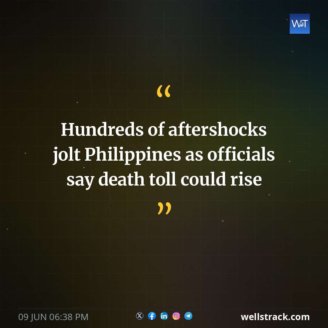 Hundreds of aftershocks jolt Philippines as officials say death toll could rise — WellsTrack