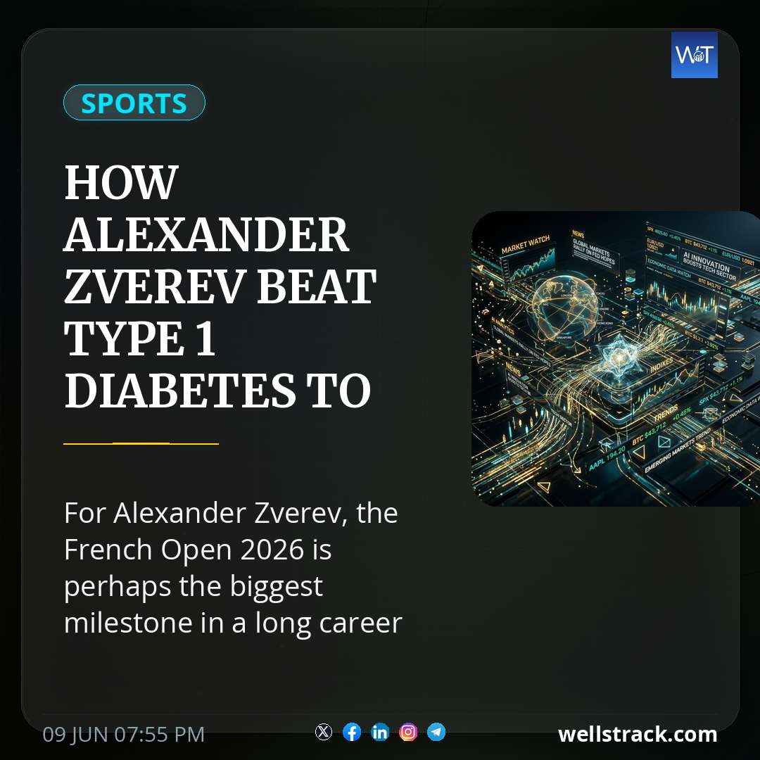 How Alexander Zverev Beat Type 1 Diabetes To Become French Open Champion — WellsTrack