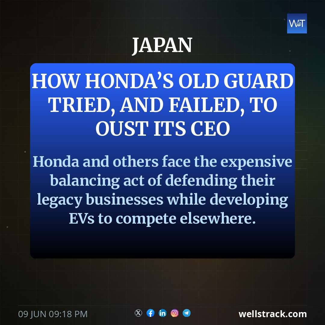 How Honda’s old guard tried, and failed, to oust its CEO