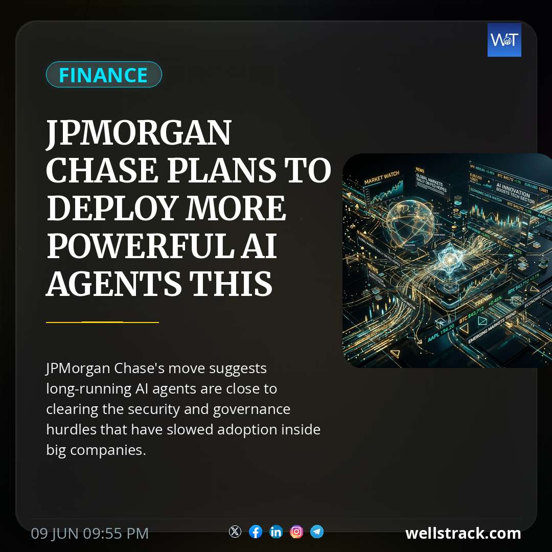 JPMorgan Chase plans to deploy more powerful AI agents this year