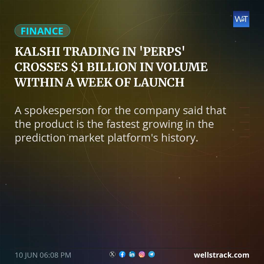 Kalshi trading in 'perps' crosses $1 billion in volume within a week of launch