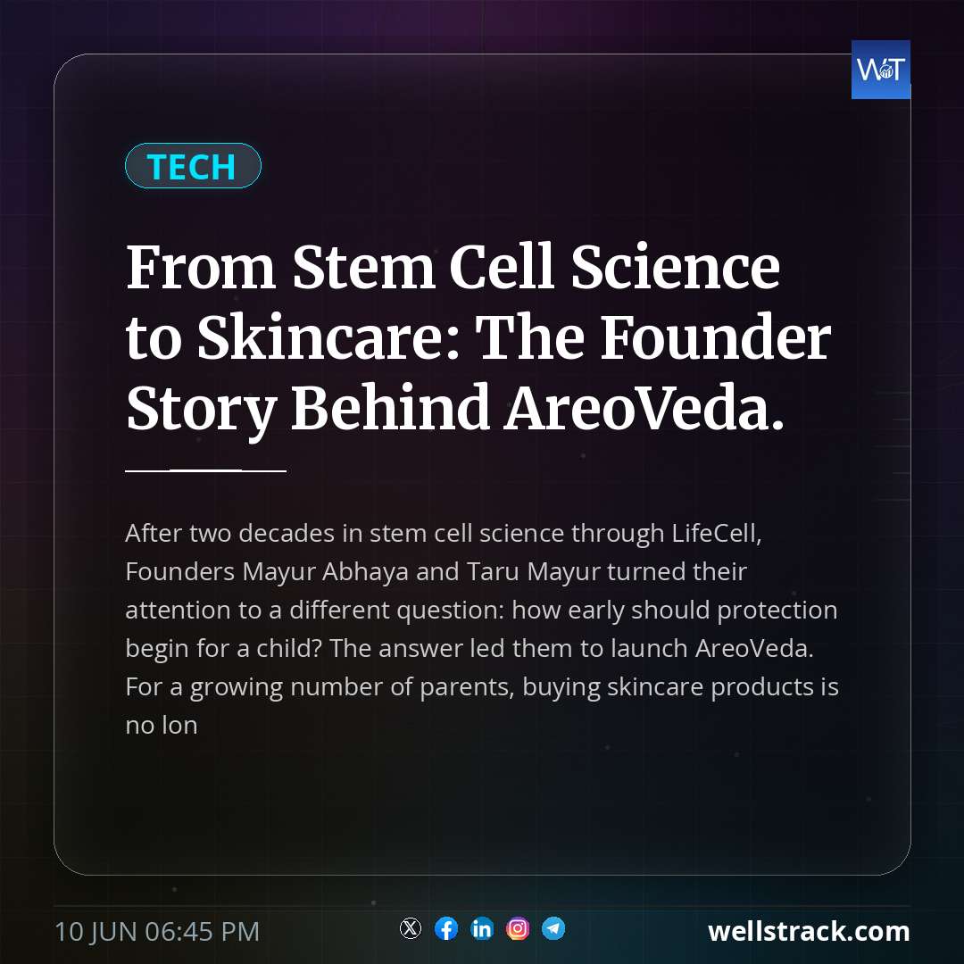 From Stem Cell Science to Skincare: The Founder Story Behind AreoVeda. — WellsTrack