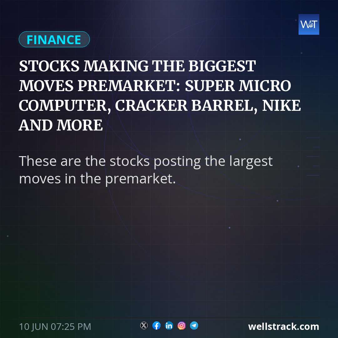 Stocks making the biggest moves premarket: Super Micro Computer, Cracker Barrel, Nike  and more