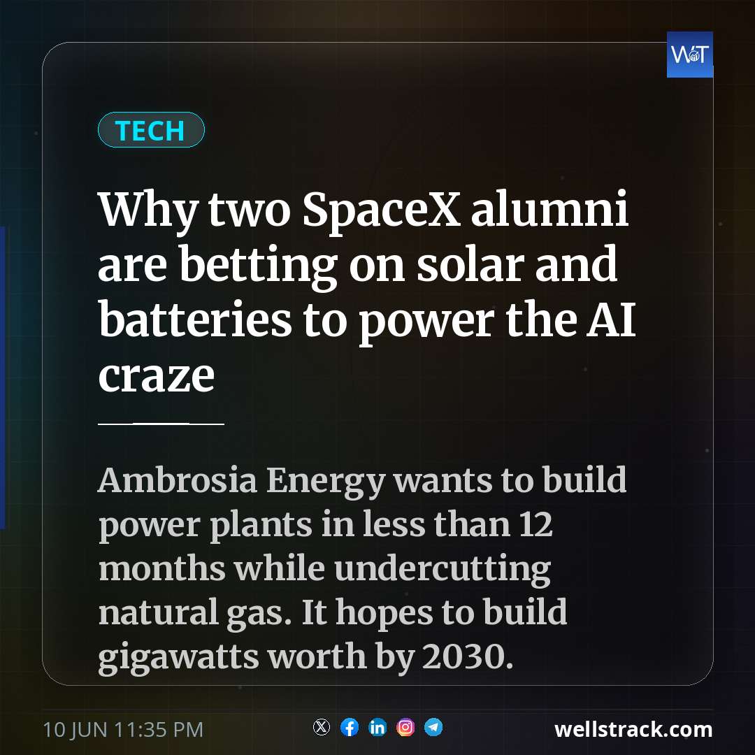 Why two SpaceX alumni are betting on solar and batteries to power the AI craze