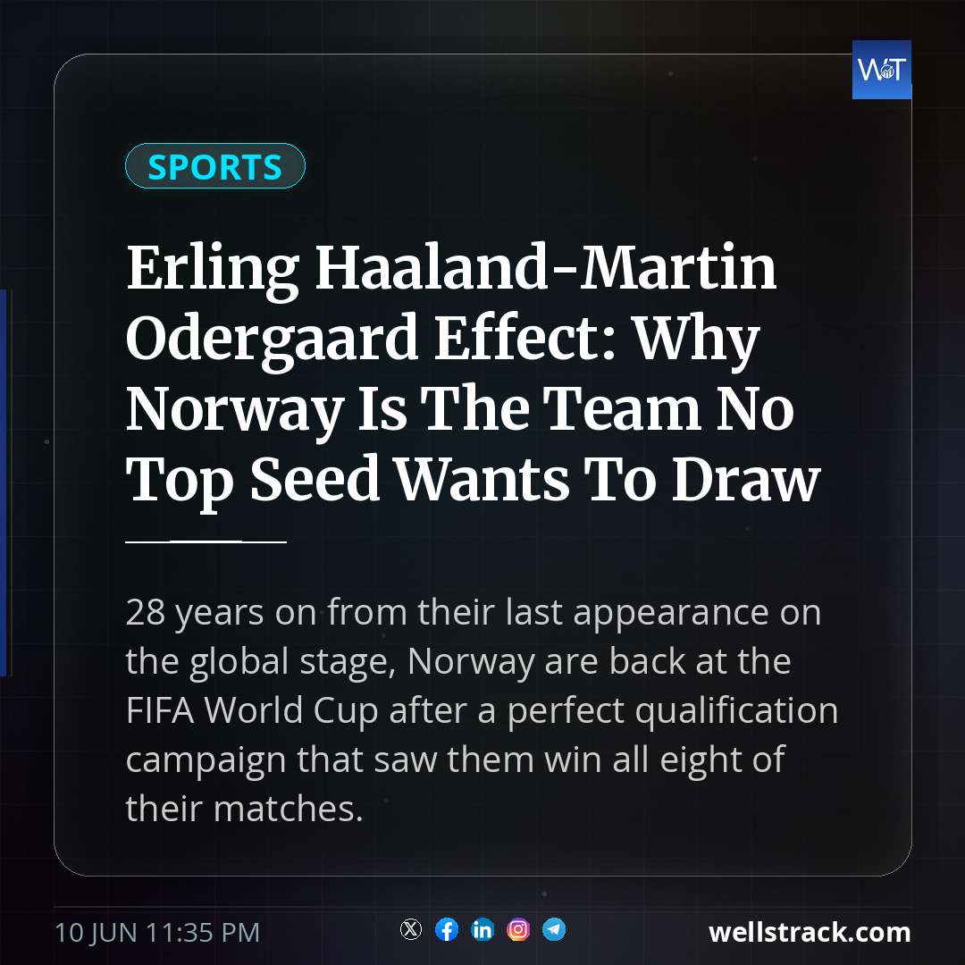 Erling Haaland-Martin Odergaard Effect: Why Norway Is The Team No Top Seed Wants To Draw — WellsTrack