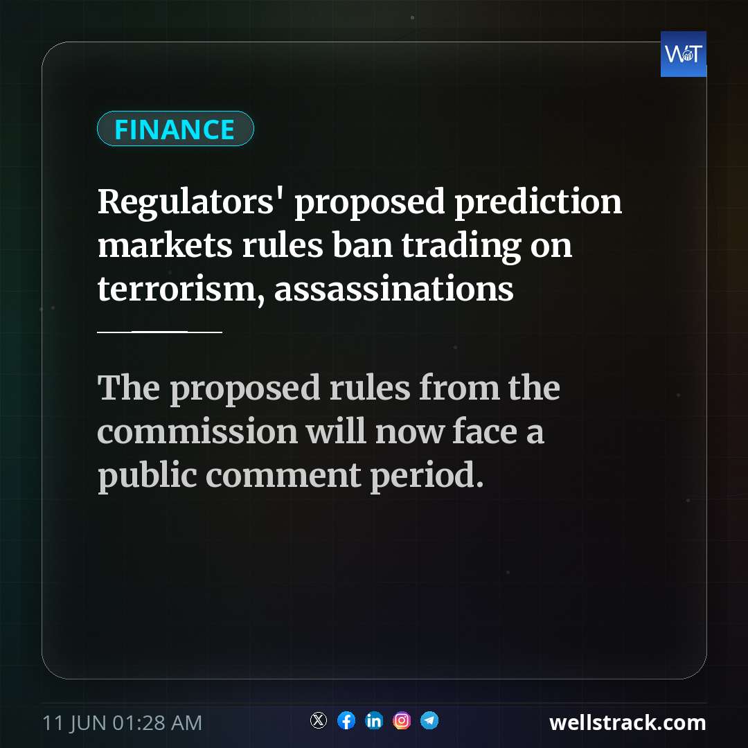 Regulators' proposed prediction markets rules ban trading on terrorism, assassinations