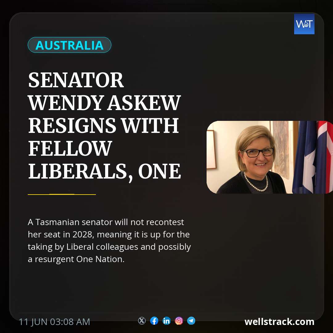 Senator Wendy Askew resigns with fellow Liberals, One Nation eyeing seat — WellsTrack