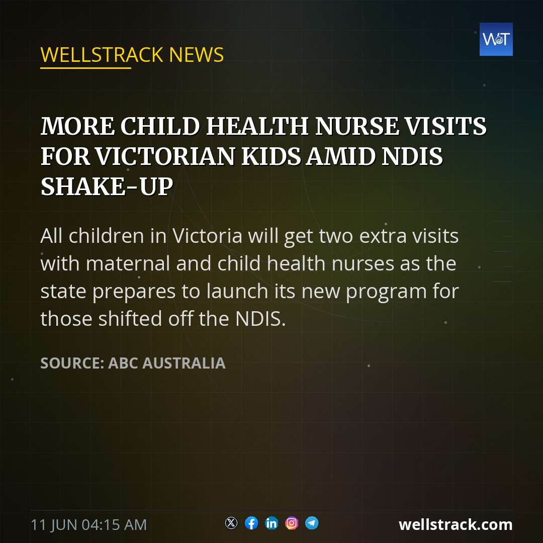 More child health nurse visits for Victorian kids amid NDIS shake-up — WellsTrack