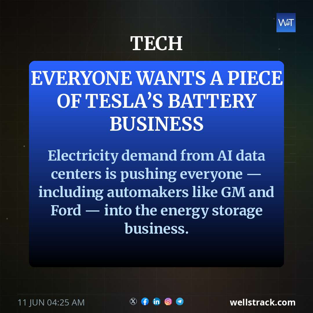 Everyone wants a piece of Tesla’s battery business