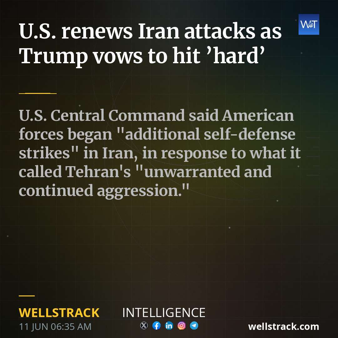 U.S. renews Iran attacks as Trump vows to hit ’hard’