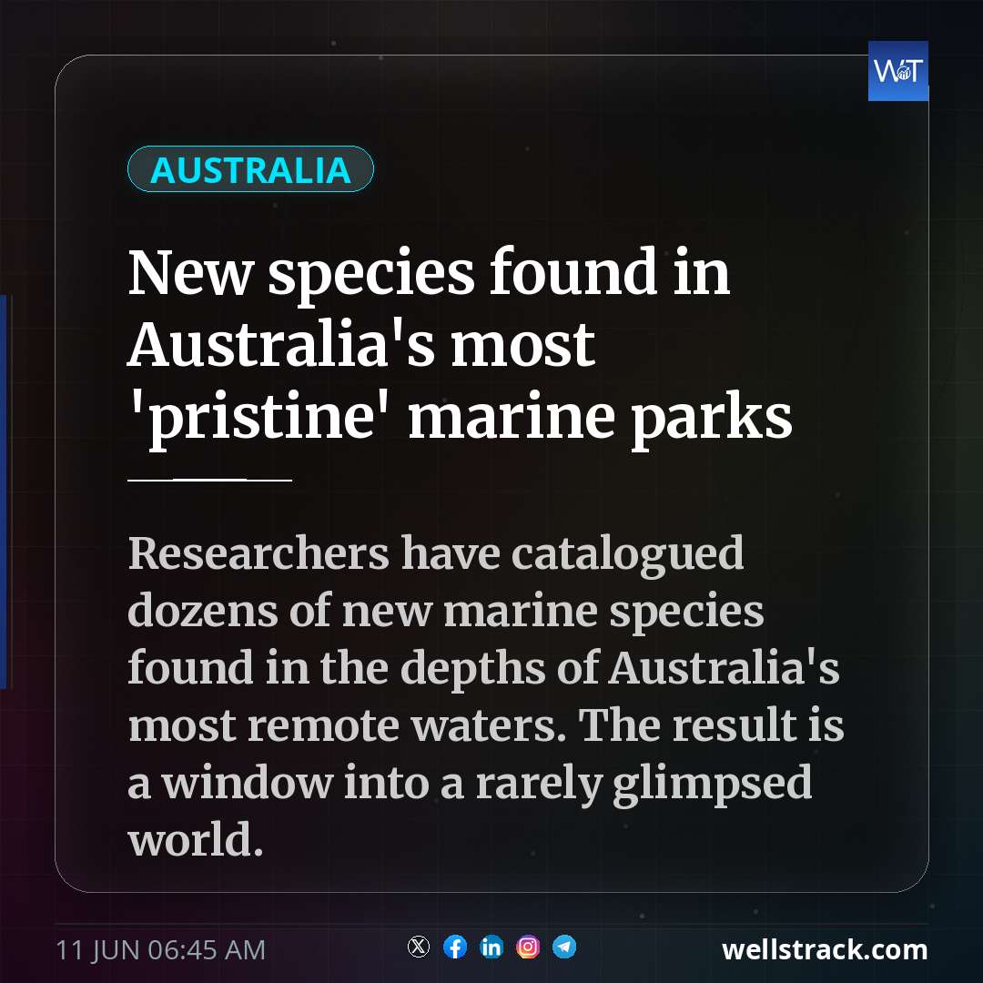 New species found in Australia's most 'pristine' marine parks — WellsTrack