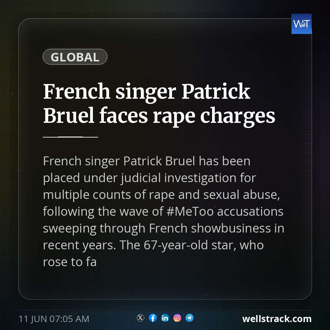 French singer Patrick Bruel faces rape charges — WellsTrack