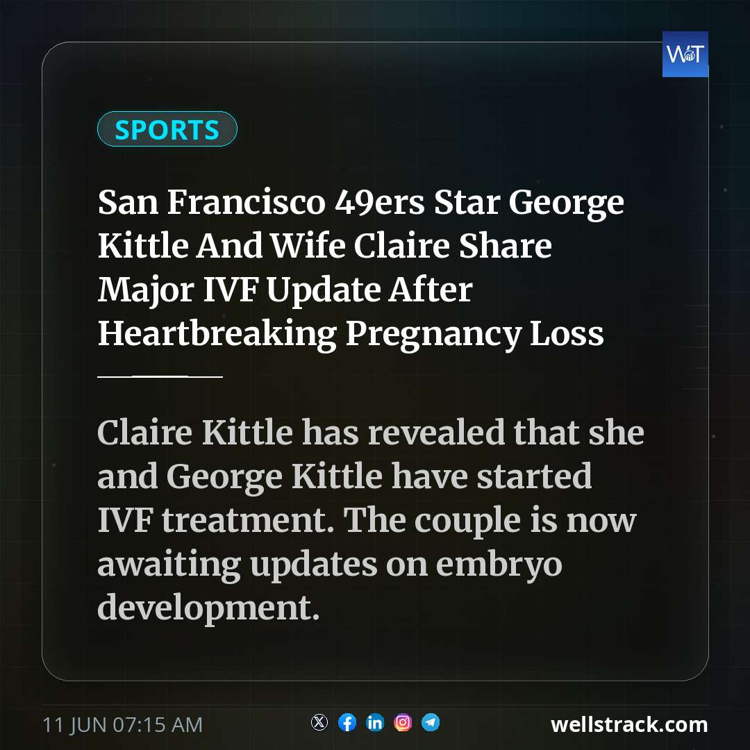 San Francisco 49ers Star George Kittle And Wife Claire Share Major IVF Update After Heartbreaking Pregnancy Loss — WellsTrack