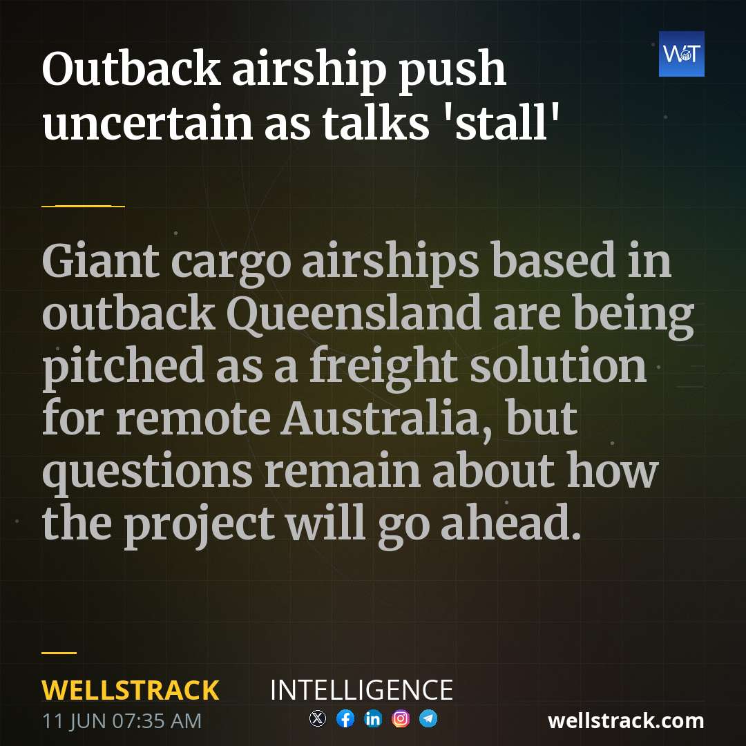 Outback airship push uncertain as talks 'stall' — WellsTrack