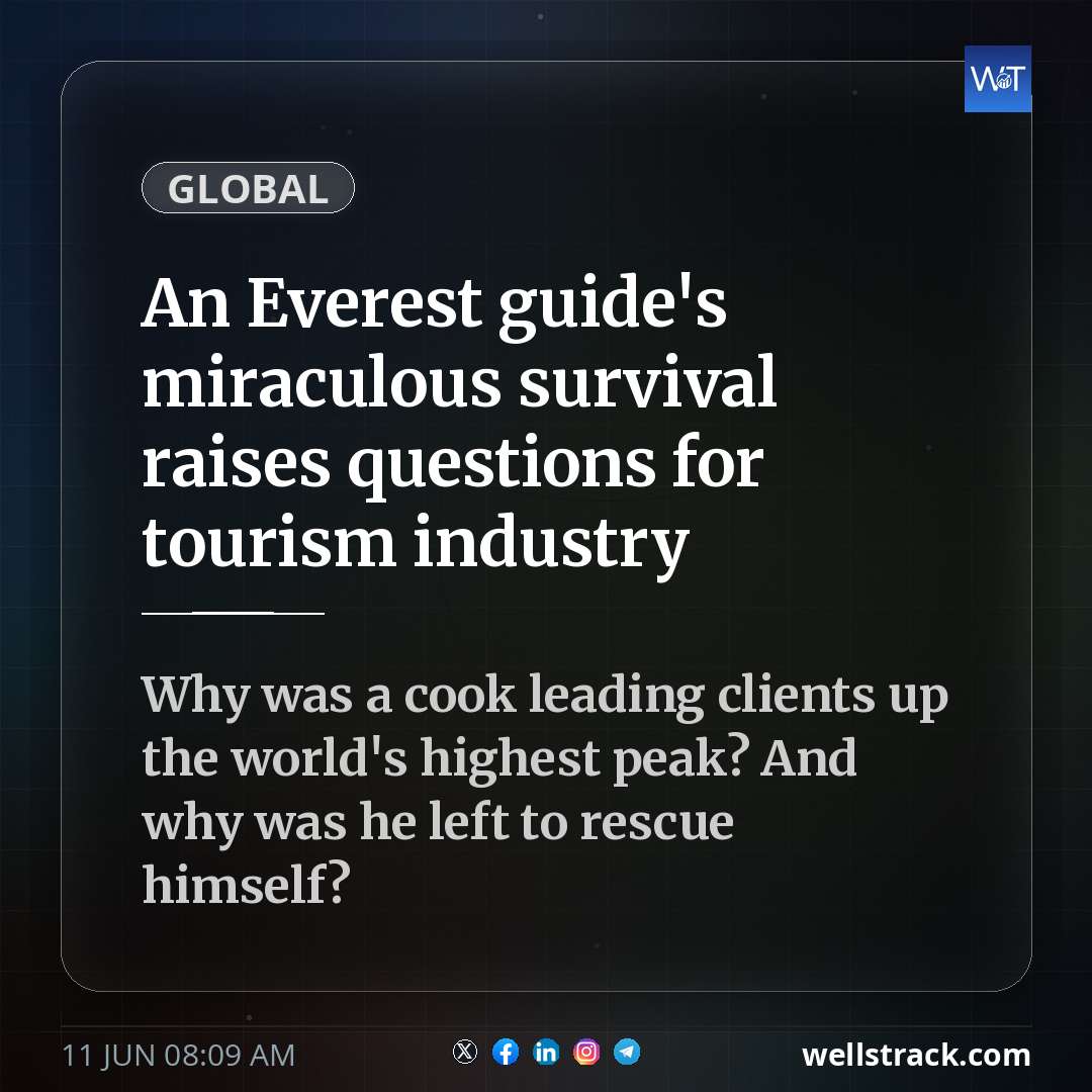 An Everest guide's miraculous survival raises questions for tourism industry