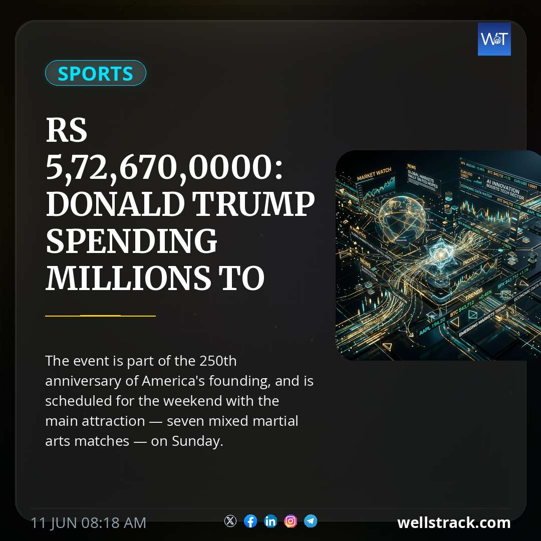 Rs 5,72,670,0000: Donald Trump Spending Millions To Stage UFC Fight At White House