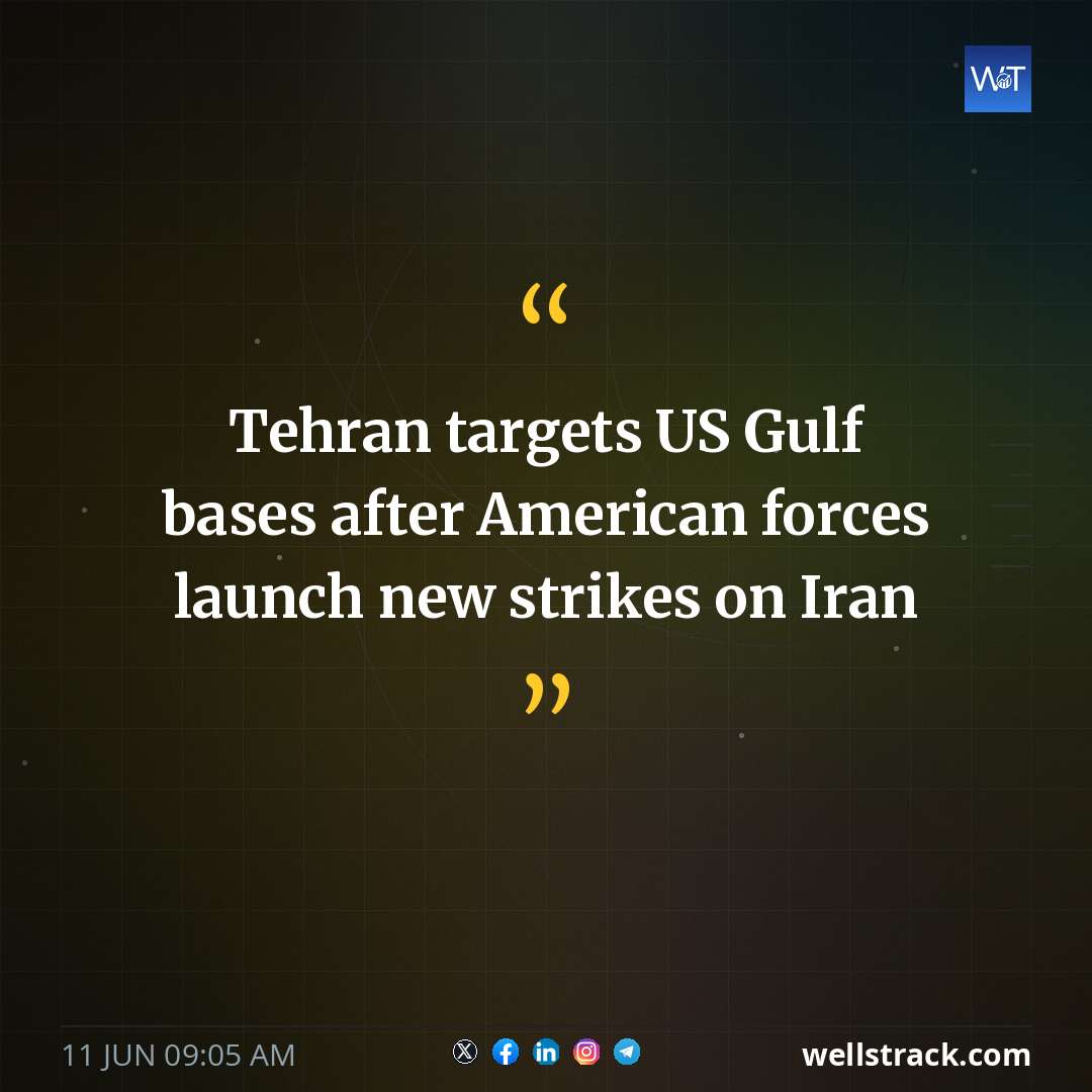 Tehran targets US Gulf bases after American forces launch new strikes on Iran