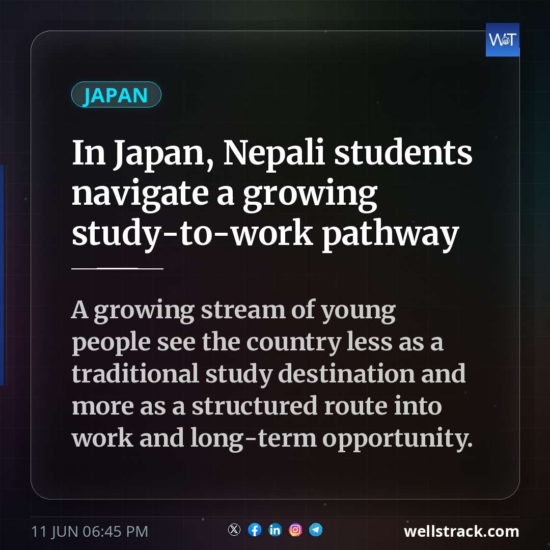 In Japan, Nepali students navigate a growing study-to-work pathway — WellsTrack