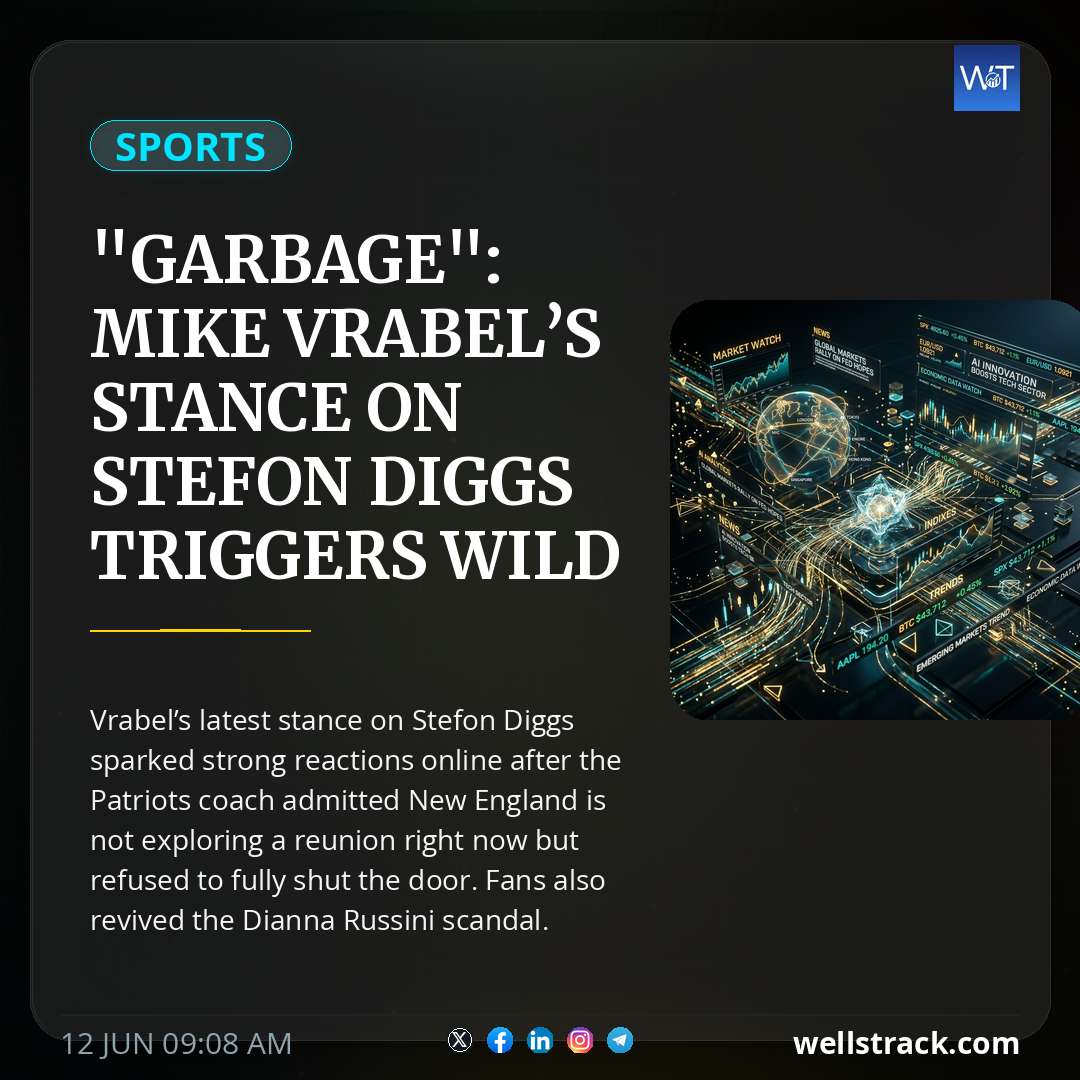 "Garbage": Mike Vrabel’s Stance on Stefon Diggs Triggers Wild Fan Reactions Amid Dianna Russini Scandal — WellsTrack