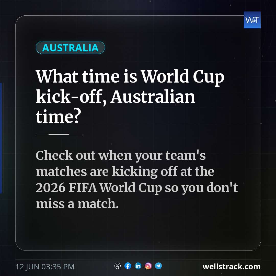 What time is World Cup kick-off, Australian time?