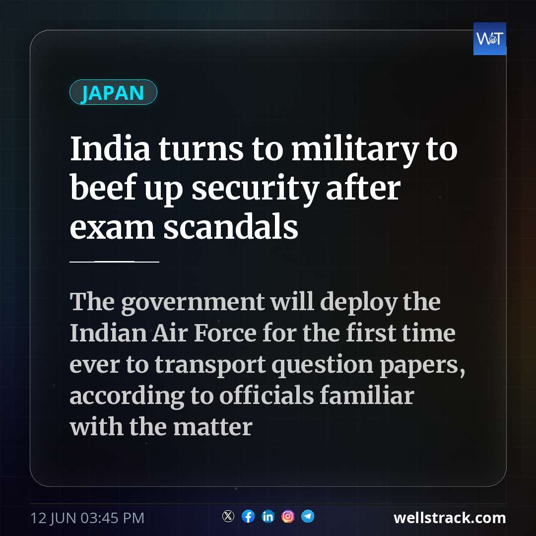 India turns to military to beef up security after exam scandals