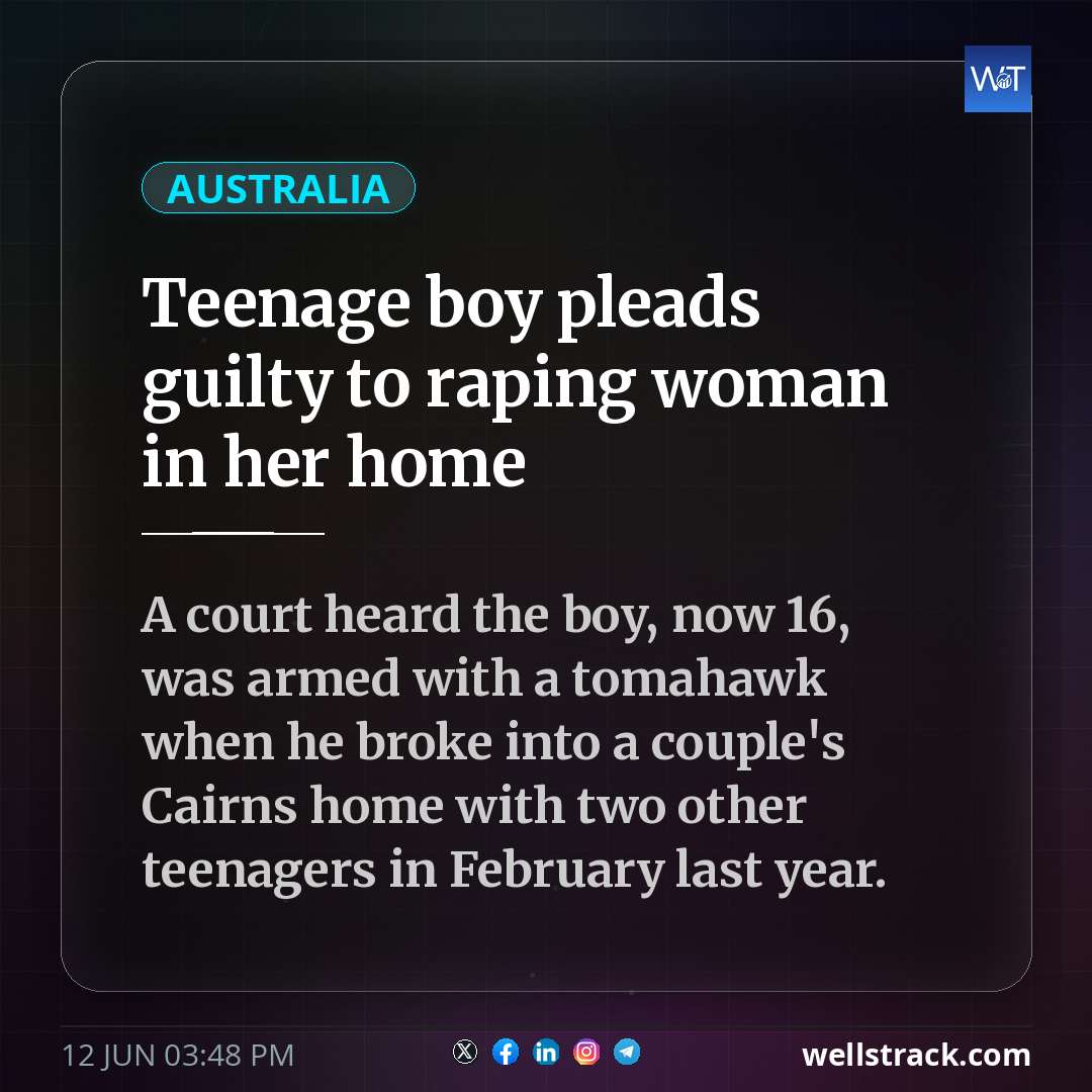 Teenage boy pleads guilty to raping woman in her home