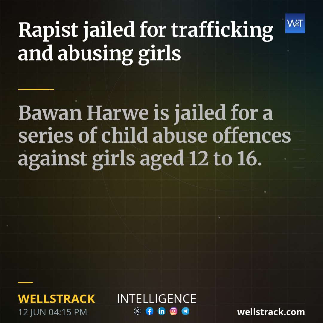 Rapist jailed for trafficking and abusing girls