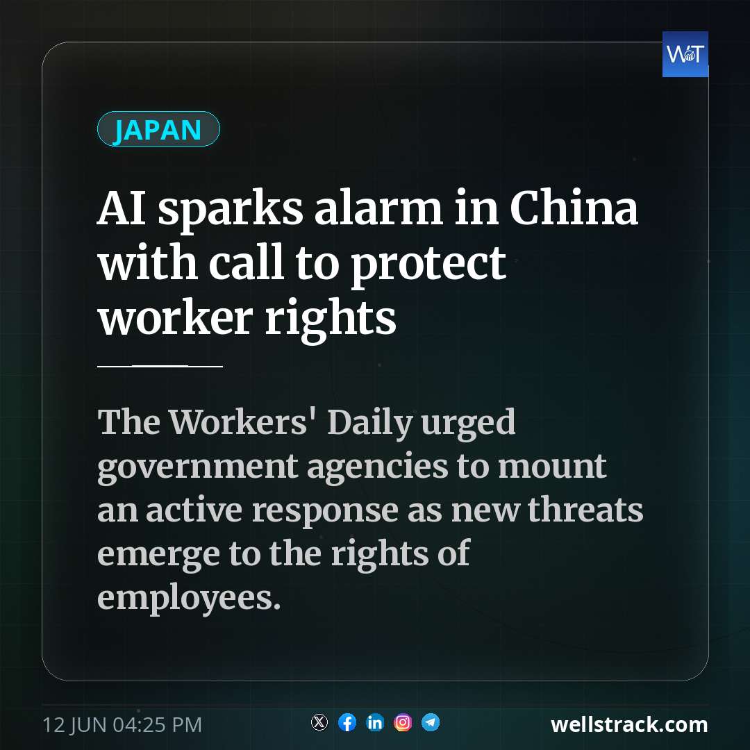 AI sparks alarm in China with call to protect worker rights