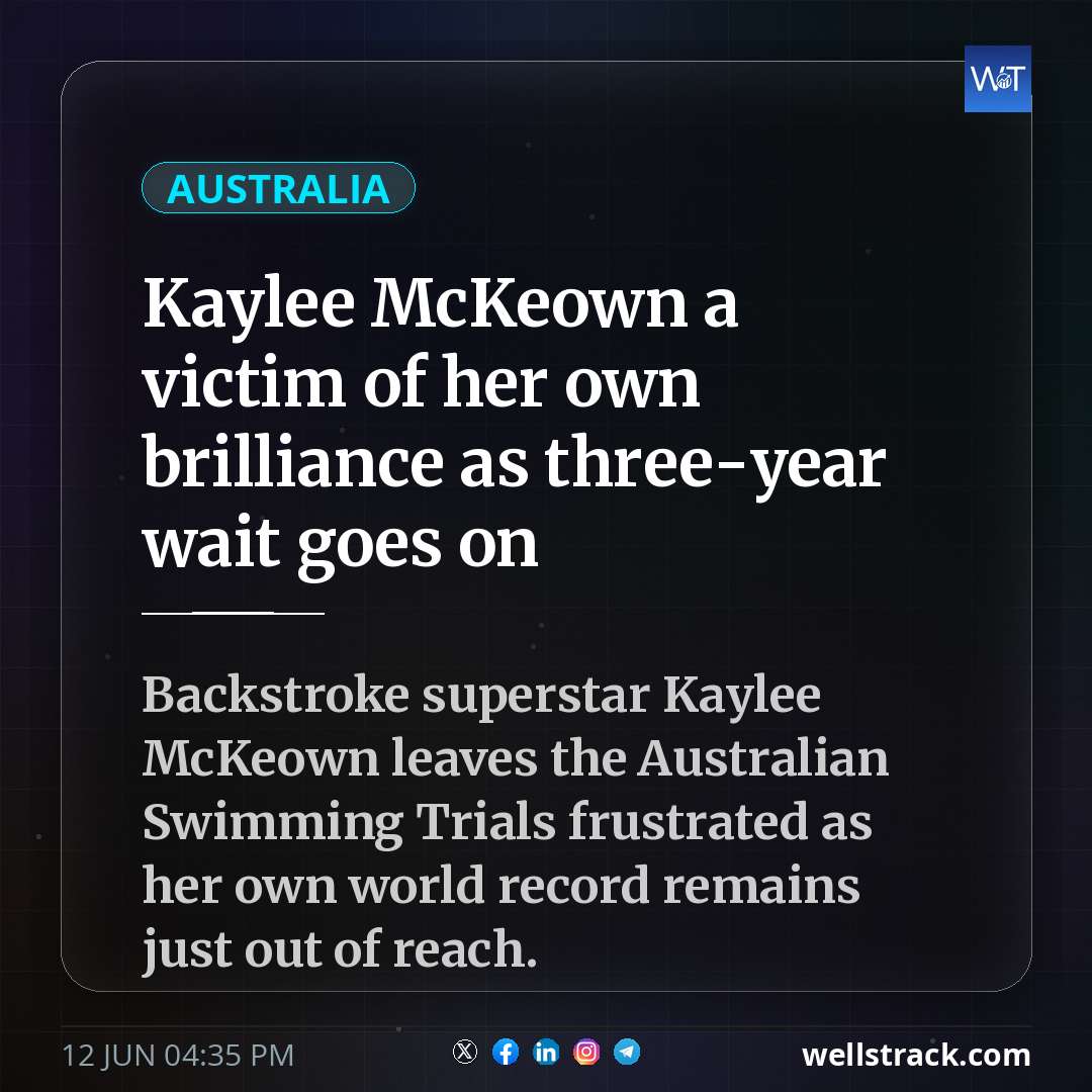 Kaylee McKeown a victim of her own brilliance as three-year wait goes on