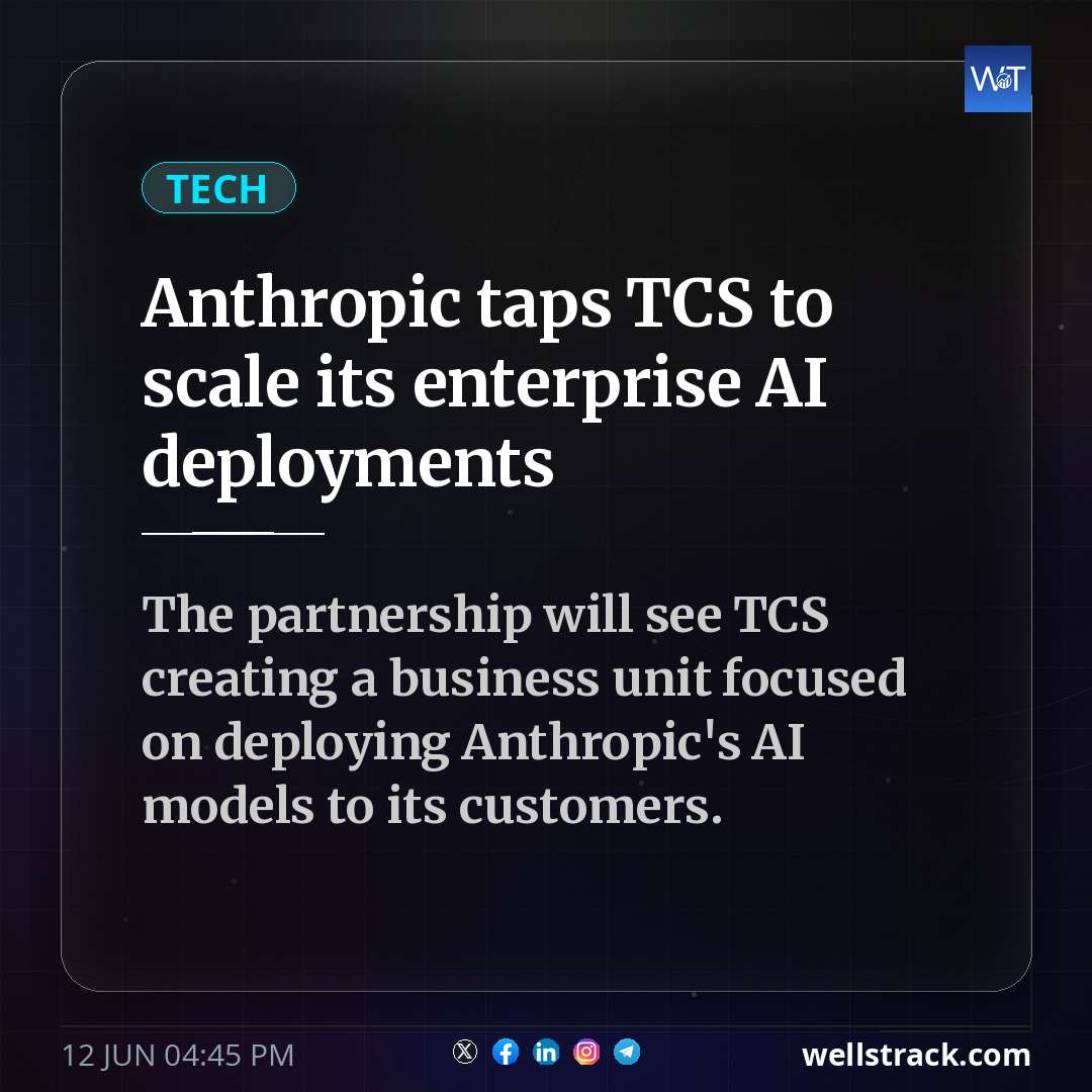 Anthropic taps TCS to scale its enterprise AI deployments