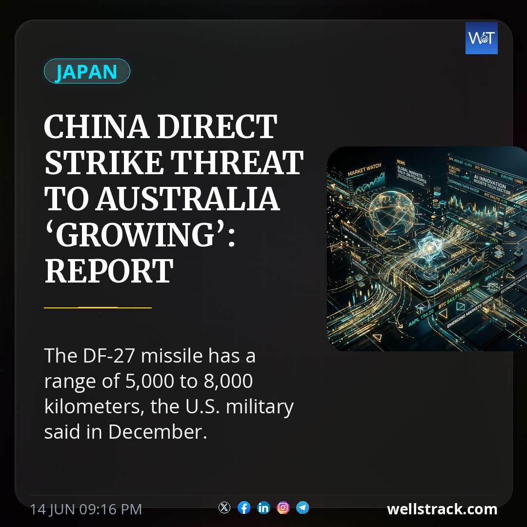 China direct strike threat to Australia ‘growing’: report