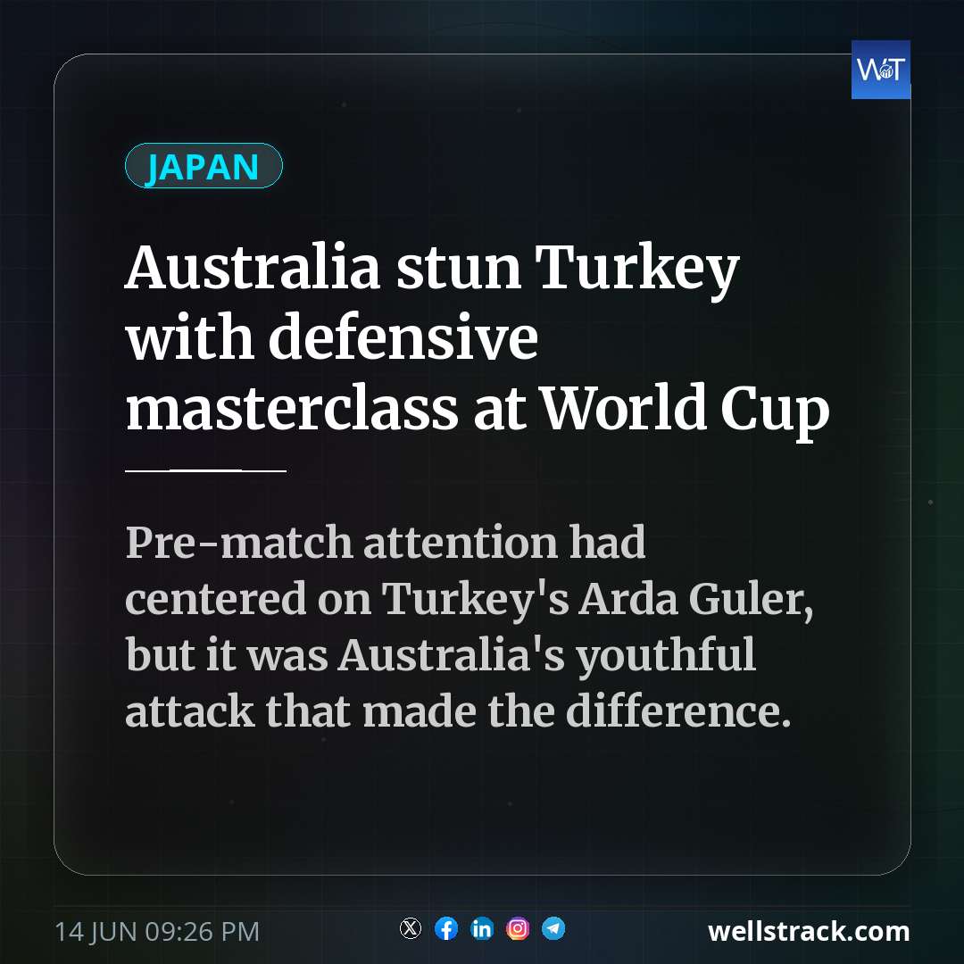 Australia stun Turkey with defensive masterclass at World Cup — WellsTrack