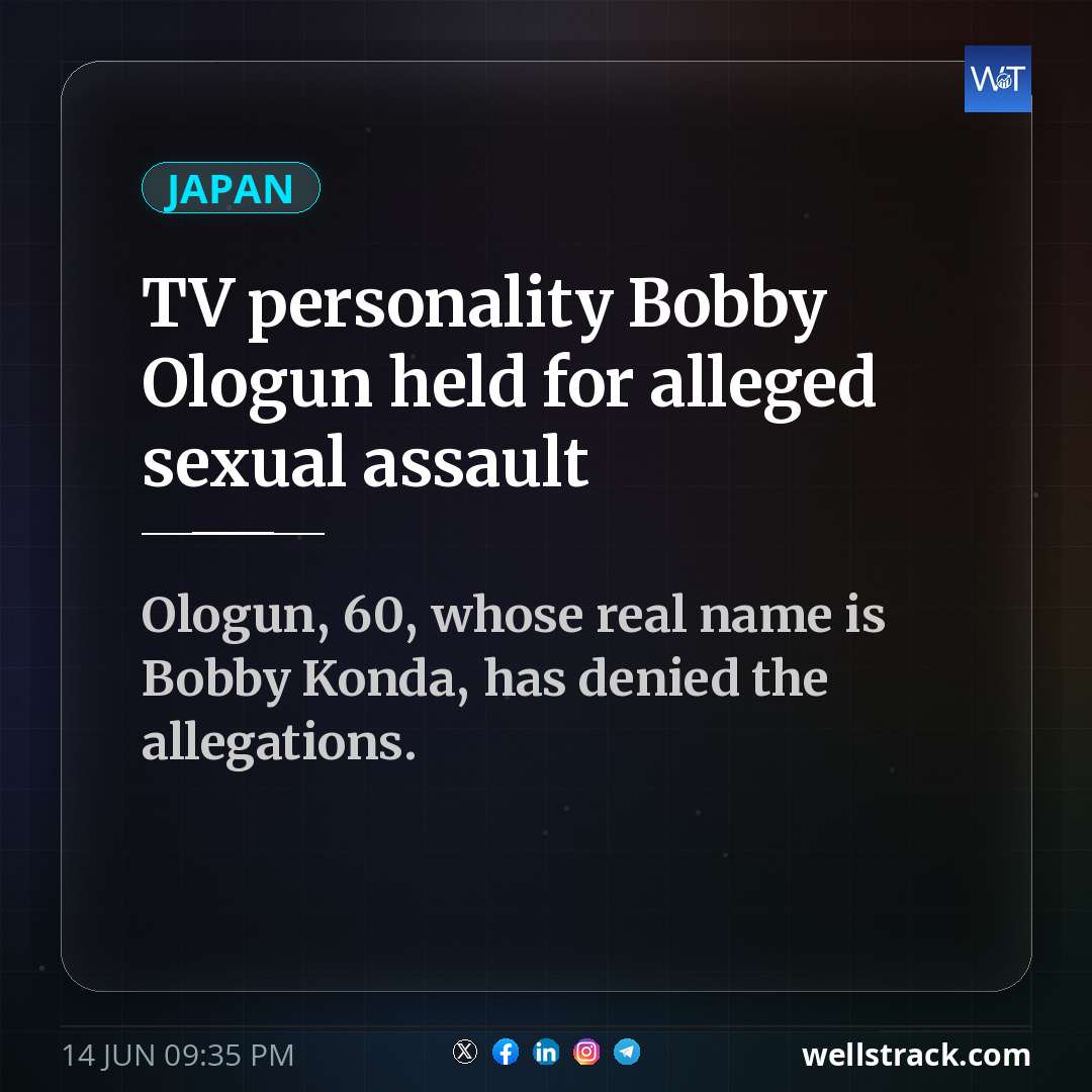 TV personality Bobby Ologun held for alleged sexual assault — WellsTrack