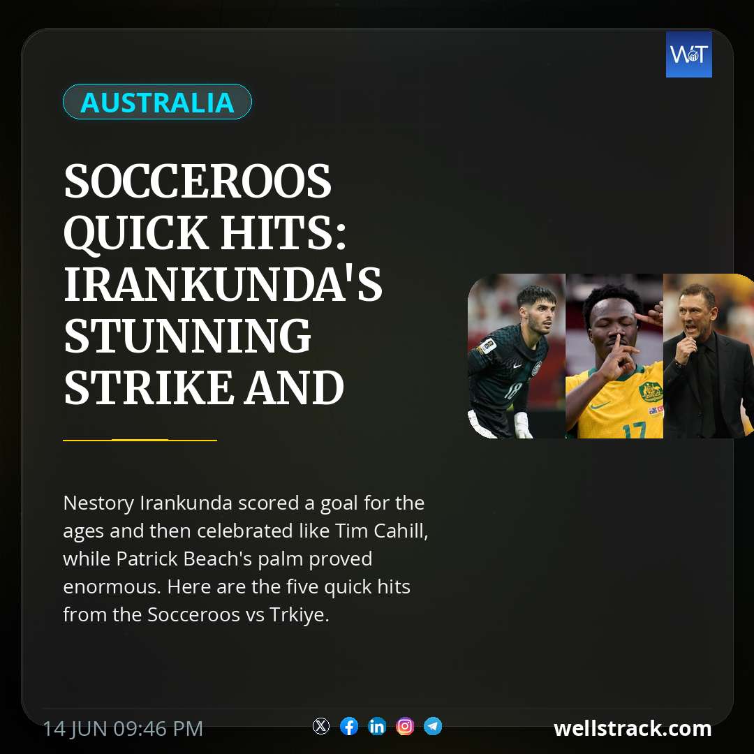 Socceroos quick hits: Irankunda's stunning strike and Beach's brilliance — WellsTrack