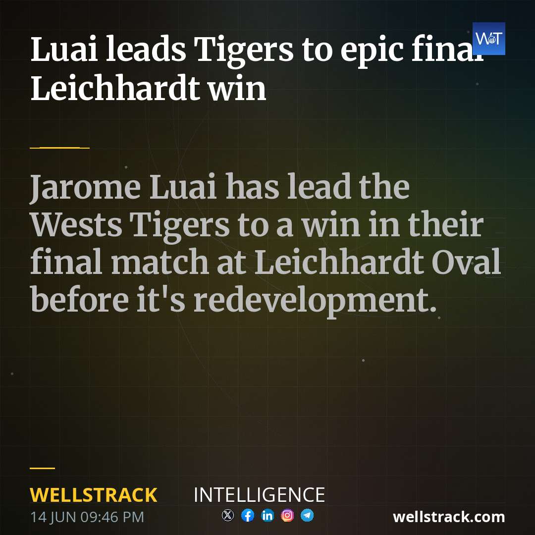 Luai leads Tigers to epic final Leichhardt win — WellsTrack